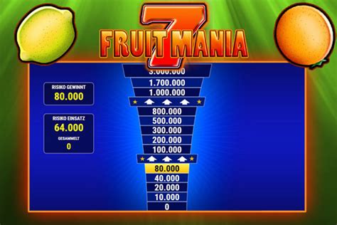 Fruit Mania KOSTENLOS spielen .